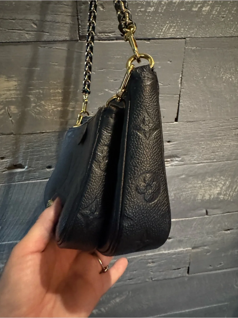 Louis Vuitton Black Multi-Pochette Accessoires Shoulder Bag
